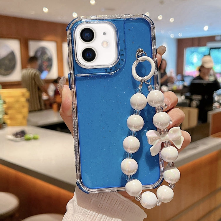 TPU + PC + Glitter Sequins Full Coverage Phone Case with Bracelet, For iPhone 14 Pro, For iPhone 14 Pro Max, For iPhone 6 / 7 / 8 / SE 2020, For iPhone 13 Pro Max, For iPhone 13 Pro, For iPhone 13, For iPhone 12 / 12 Pro, For iPhone 12 Pro Max         ...