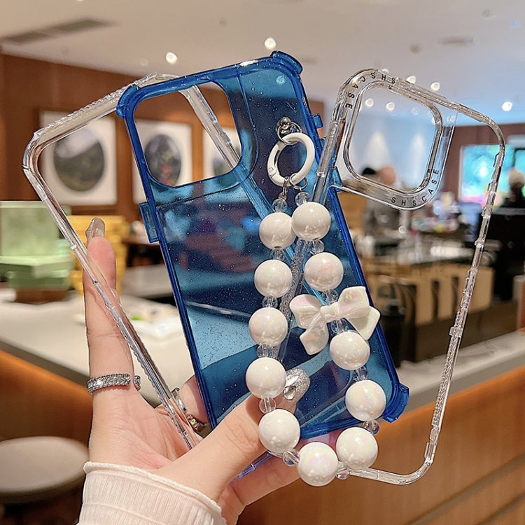 TPU + PC + Glitter Sequins Full Coverage Phone Case with Bracelet, For iPhone 14 Pro, For iPhone 14 Pro Max, For iPhone 6 / 7 / 8 / SE 2020, For iPhone 13 Pro Max, For iPhone 13 Pro, For iPhone 13, For iPhone 12 / 12 Pro, For iPhone 12 Pro Max         ...