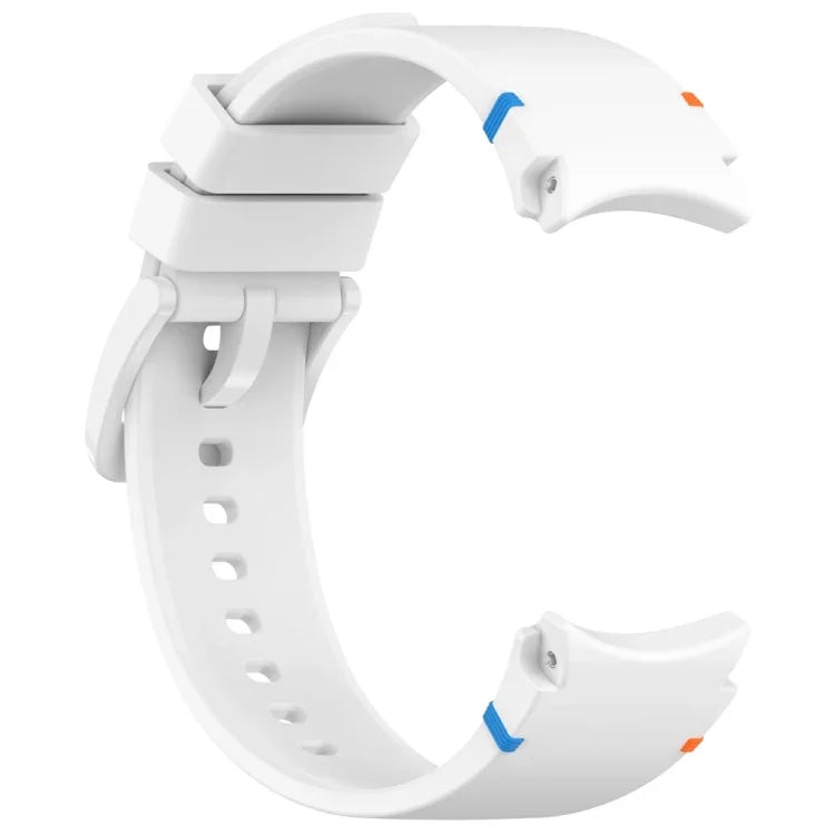 Official Solid Color Stitched Silicone Watch Band, For Samsung Galaxy Watch 7 40 / 44mm