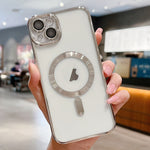 Electroplating MagSafe Phone Case, For iPhone 16 Pro, For iPhone 16 Plus, For iPhone 16, For iPhone 15 Pro Max, For iPhone 15 Pro, For iPhone 15 Plus