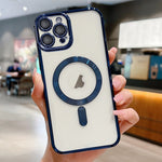 Electroplating MagSafe Phone Case, For iPhone 16 Pro, For iPhone 16 Plus, For iPhone 16, For iPhone 15 Pro Max, For iPhone 15 Pro, For iPhone 15 Plus