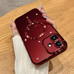 Electroplating MagSafe Phone Case, For iPhone 16, For iPhone 15 Pro Max, For iPhone 15 Pro, For iPhone 15 Plus