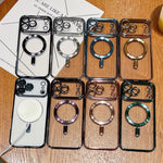 Electroplating MagSafe Phone Case, For iPhone 16 Pro, For iPhone 16 Plus, For iPhone 16, For iPhone 15 Pro Max, For iPhone 15 Pro, For iPhone 15 Plus