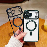 Electroplating MagSafe Phone Case, For iPhone 16 Pro, For iPhone 16 Plus, For iPhone 16, For iPhone 15 Pro Max, For iPhone 15 Pro, For iPhone 15 Plus