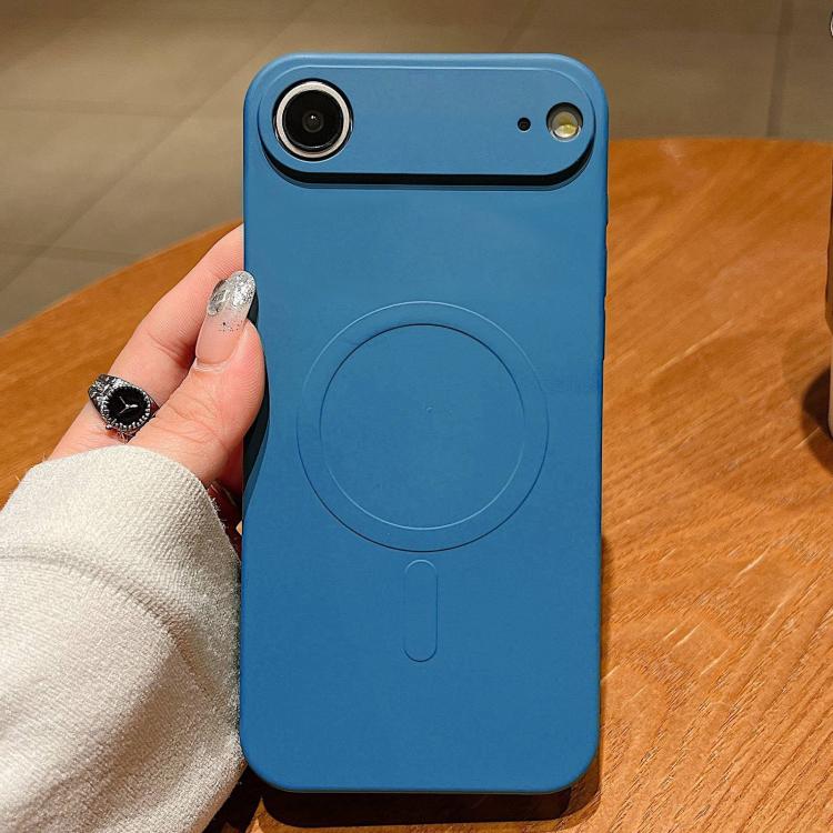 Solid Color Liquid Silicone MagSafe Magnetic Phone Case, For iPhone 17, For iPhone Air, For iPhone 16 Pro Max