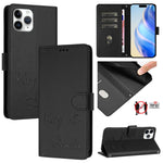 Smile Embossing RFID Leather Phone Case, For iPhone 11 Pro Max, For iPhone 11, For iPhone 11 Pro, For iPod Touch 7 / 6 / 5, For iPhone X / XS, For iPhone XR, For iPhone XS Max, For iPhone 8 Plus / 7 Plus