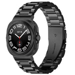 Three Beads Stainless Steel Watch Band, For Galaxy Watch Ultra2 2026 / 2025 / 1 2024