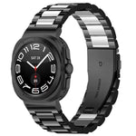 Three Beads Stainless Steel Watch Band, For Galaxy Watch Ultra2 2026 / 2025 / 1 2024