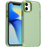 Candy PC Hybrid TPU Shockproof Phone Case, For iPhone 13, For iPhone 12, For iPhone 12 Pro Max, For iPhone 12 Pro, For iPhone 11 Pro Max, For iPhone 11