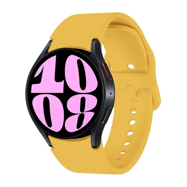 Button Style Quick Release Silicone Watch Band, For Samsung Galaxy Watch 7 / 6