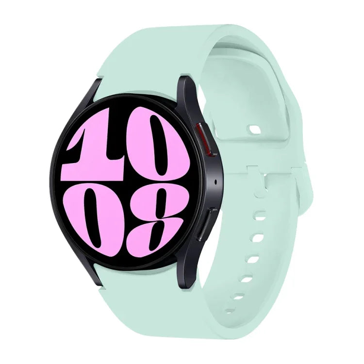 Button Style Quick Release Silicone Watch Band, For Samsung Galaxy Watch 7 / 6