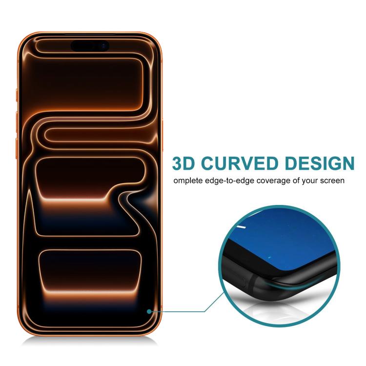 25pcs Full Cover Anti-spy Silk Screen Tempered Glass Film, For iPhone 17 Pro Max, For iPhone 17 Pro, For iPhone 17, For iPhone Air, For iPhone 16 Pro Max, For iPhone 16 Pro, For iPhone 16 Plus, For iPhone 16
