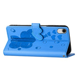 Cartoon Elephant Embossed Leather Phone Case, For iPhone XR, For iPhone XS Max, For iPhone 8 Plus / 7 Plus