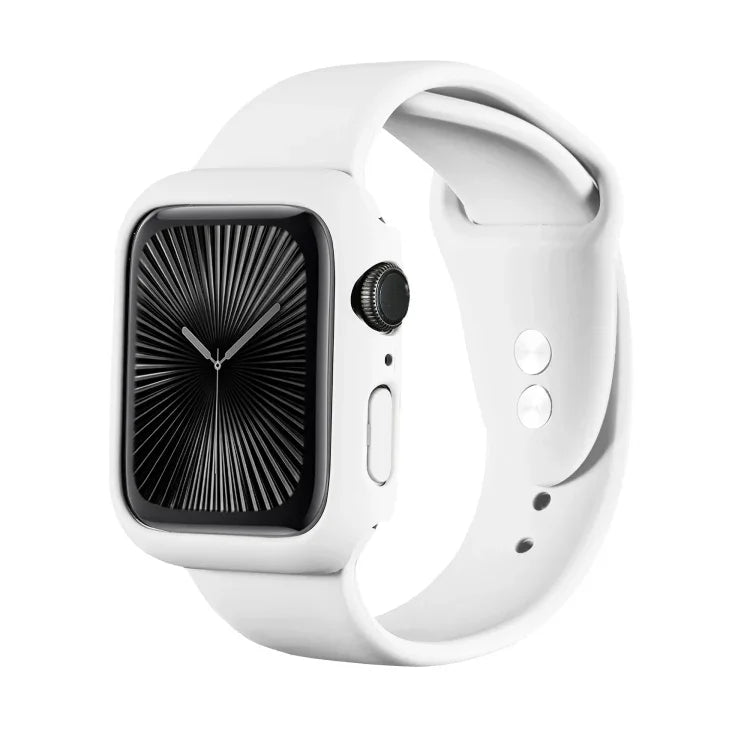 Spray Glazing PC Frame Half Coverage Watch Case, For Apple Watch Series 10 / 11 46mm, For Apple Watch Series 10 / 11 42mm