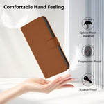 Skin Feel Solid Color Leather Phone Case with Lanyard, For iPhone Air, For iPhone 16 Pro Max