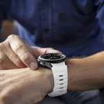 Wave Texture Reverse Buckle Silicone Watch Band, For Samsung Galaxy Watch 7 / 6 / 5 / 4