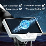 S1 5 inch 2K IPS Screen Astronomical Telescope Digital Electronic Eyepiece, S1