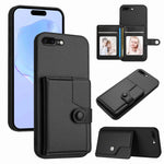 Button Card Bag RFID Anti-theft Phone Case, For iPhone 12 mini, For iPhone 11 Pro Max, For iPhone 11, For iPhone 11 Pro, For iPhone XS / X, For iPhone XR, For iPhone XS Max, For iPhone 8 Plus / 7 Plus