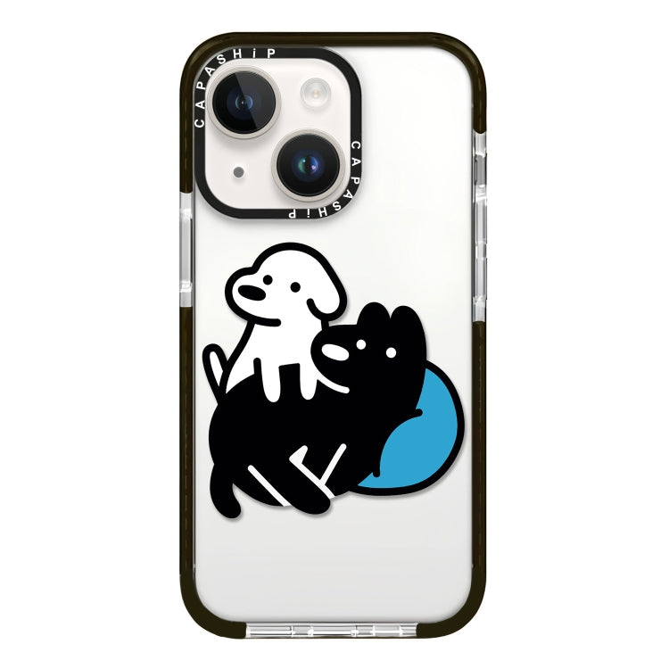 Simple Illustration Pattern Full Coverage Phone Case, For iPhone 13 mini