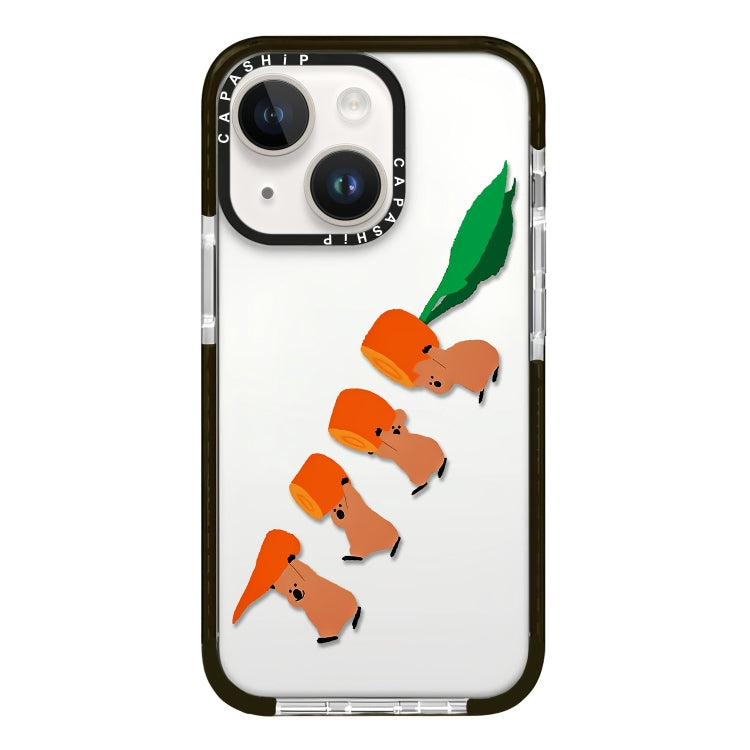 Simple Illustration Pattern Full Coverage Phone Case, For iPhone 13 mini
