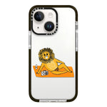 Simple Illustration Pattern Full Coverage Phone Case, For iPhone 14