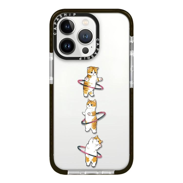 Simple Illustration Pattern Full Coverage Phone Case, For iPhone 14 Pro