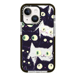 Simple Illustration Pattern Full Coverage Phone Case, For iPhone 15