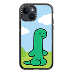 Simple Illustration Pattern Full Coverage Phone Case, For iPhone 15 Plus