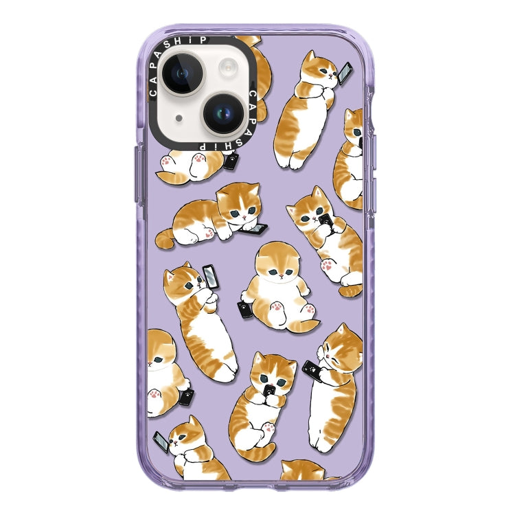 Simple Illustration Pattern Full Coverage Phone Case, For iPhone 15 Plus