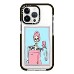 Simple Illustration Pattern Full Coverage Phone Case, For iPhone 15 Pro Max