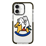 Simple Illustration Pattern Full Coverage Phone Case, For iPhone 16
