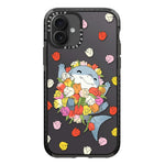 Simple Illustration Pattern Full Coverage Phone Case, For iPhone 16 Plus