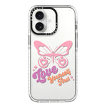 Simple Illustration Pattern Full Coverage Phone Case, For iPhone 16 Plus
