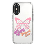 Simple Illustration Pattern Full Coverage Phone Case, For iPhone X / XS