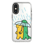 Simple Illustration Pattern Full Coverage Phone Case, For iPhone X / XS