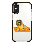 Simple Illustration Pattern Full Coverage Phone Case, For iPhone X / XS
