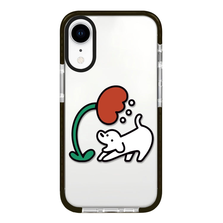 Simple Illustration Pattern Full Coverage Phone Case, For iPhone XR