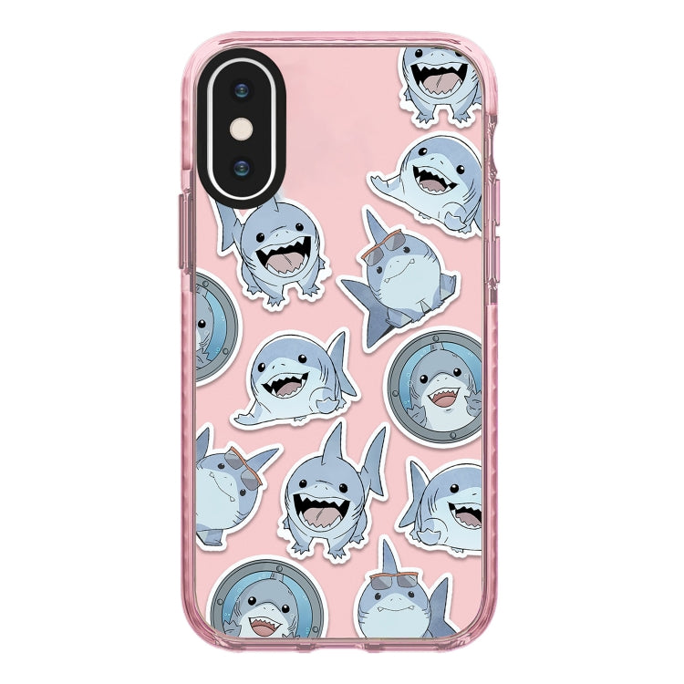 Simple Illustration Pattern Full Coverage Phone Case, For iPhone XS Max
