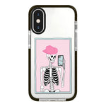 Simple Illustration Pattern Full Coverage Phone Case, For iPhone XS Max