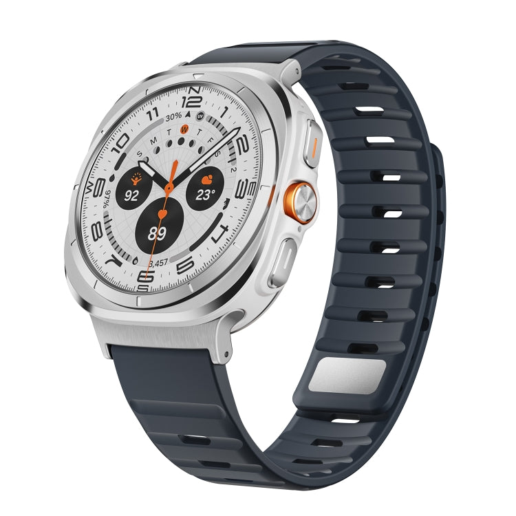 Magnetic Silicone Watch Band, For Samsung Galaxy Watch Ultra 47mm / Ultra 2025