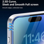 JOYROOM Knight Series 2.5D Full Screen HD Tempered Glass Film, For iPhone 17 Pro Max, For iPhone 17 Pro, For iPhone 17, For iPhone Air, For iPhone 15 Pro Max, For iPhone 15 Pro