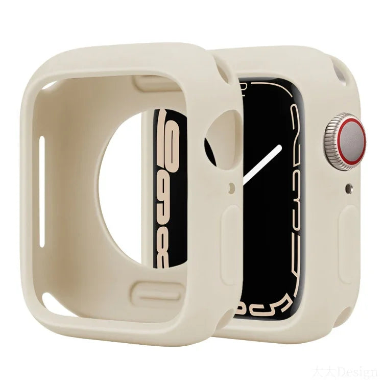 Candy Silicone Half Coverage Watch Case, For Apple Watch Series 41mm