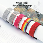 Simple Nylon Braided Strap, For Samsung Galaxy Watch 42mm