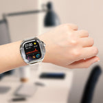 RedPepper Armor Metal Case Integrated Silicone Watch Band, For Apple Watch Ultra 3 / 2 / 1 49mm