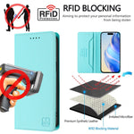 RC01 Dual-Folded Magnetic Suction RFID Leather Phone Case, For iPhone 11 Pro Max, For iPhone 11, For iPhone 11 Pro, For iPhone X / XS, For iPhone XR, For iPhone XS Max