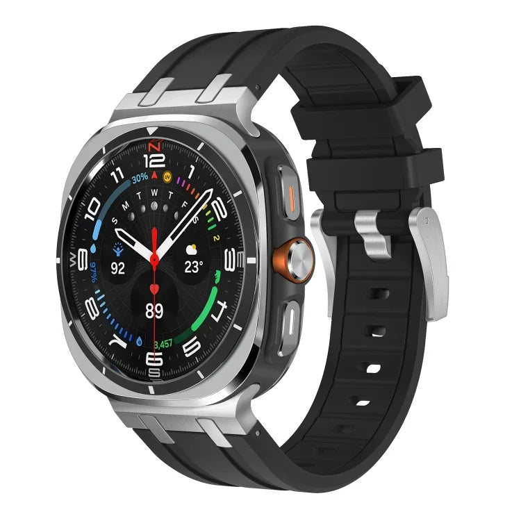 AP Series Liquid Silicone Watch Band, For Samsung Galaxy Watch Ultra 47mm / Ultra 2025