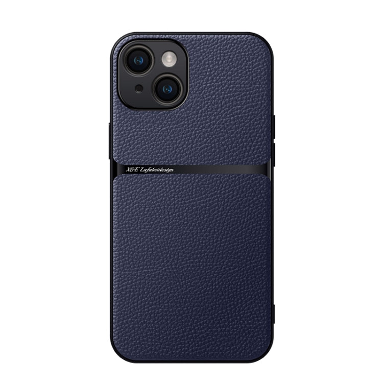 Litchi Leather Magnetic Full Coverage Shockproof Phone Case, For iPhone 16, For iPhone 15 Pro Max, For iPhone 15 Pro, For iPhone 15 Plus, For iPhone 15, For iPhone 14 Plus, For iPhone 14, For iPhone 14 Pro