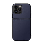 Litchi Leather Magnetic Full Coverage Shockproof Phone Case, For iPhone 14 Pro Max, For iPhone 13 Pro Max, For iPhone 13 Pro, For iPhone 13, For iPhone 12, For iPhone 12 Pro Max, For iPhone 12 Pro, For iPhone 11 Pro Max