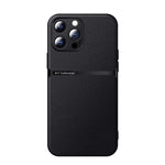 Litchi Leather Magnetic Full Coverage Shockproof Phone Case, For iPhone 14 Pro Max, For iPhone 13 Pro Max, For iPhone 13 Pro, For iPhone 13, For iPhone 12, For iPhone 12 Pro Max, For iPhone 12 Pro, For iPhone 11 Pro Max