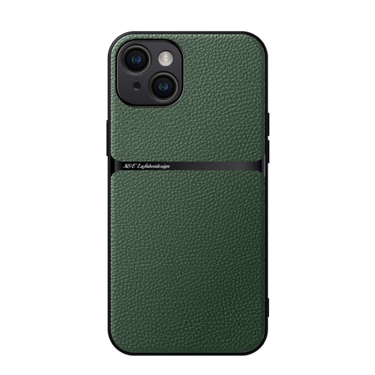 Litchi Leather Magnetic Full Coverage Shockproof Phone Case, For iPhone 14 Pro Max, For iPhone 13 Pro Max, For iPhone 13 Pro, For iPhone 13, For iPhone 12, For iPhone 12 Pro Max, For iPhone 12 Pro, For iPhone 11 Pro Max